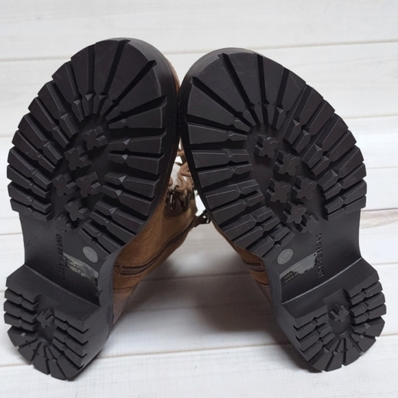 Lucky Brand Ilianna Lace-Up Faux Fur Hiker Boots Size 6 - New Without Box - Picture 7 of 12